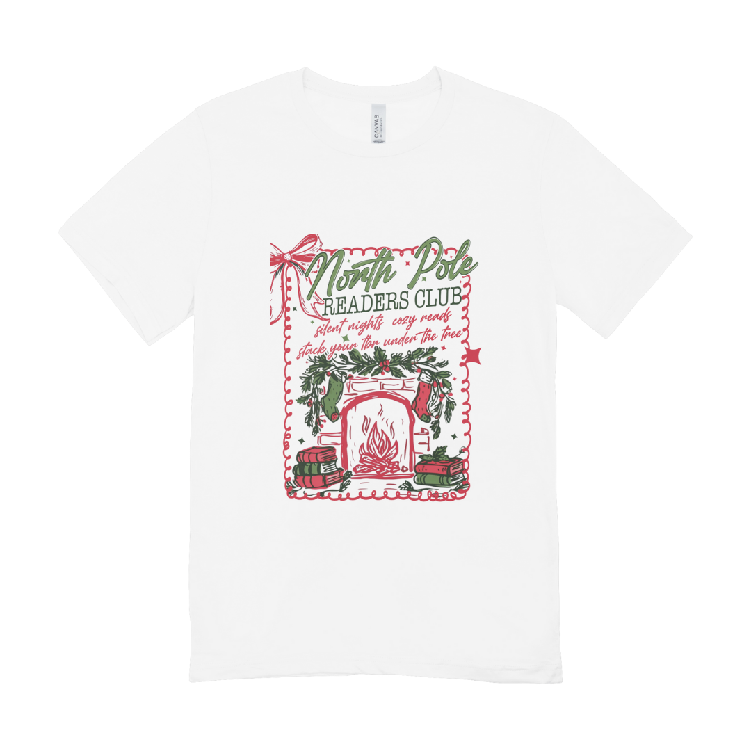 North Pole Reader's Club T-Shirt