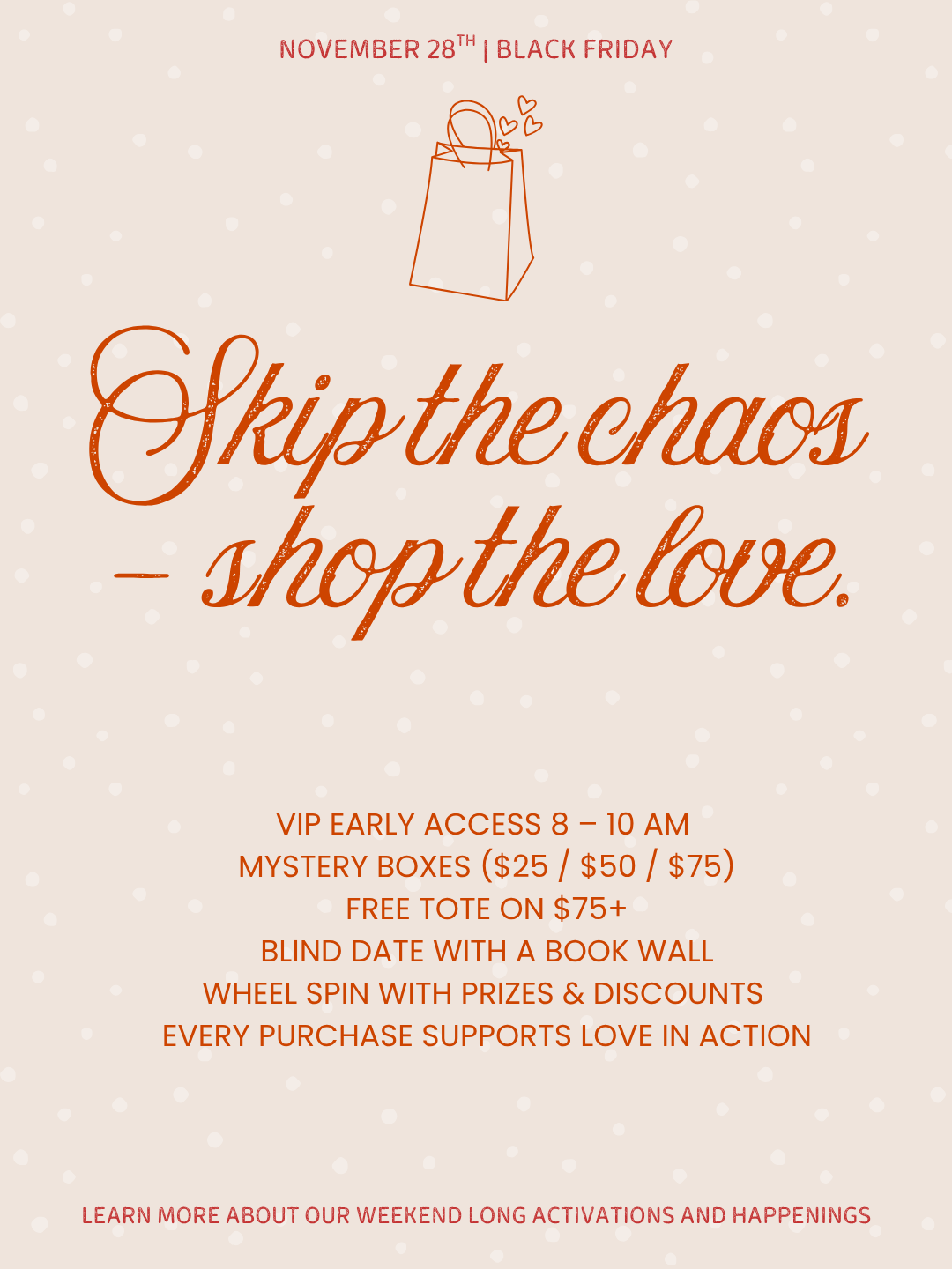 Love Local : Black Friday VIP Entry