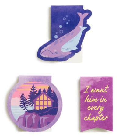 Carley Fortune: The Perfect Storm Magnetic Bookmark Set of 3