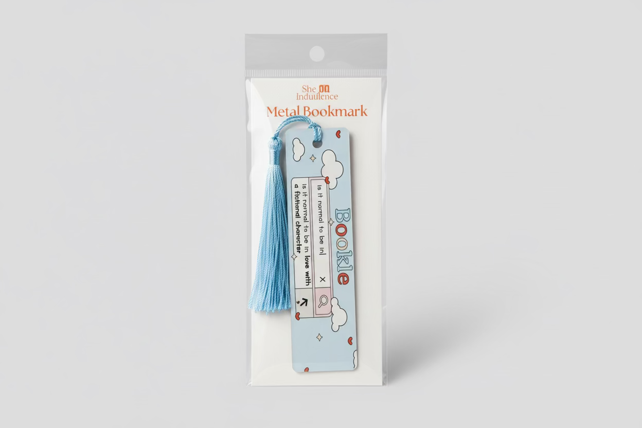 Bookle Search Metal Bookmark