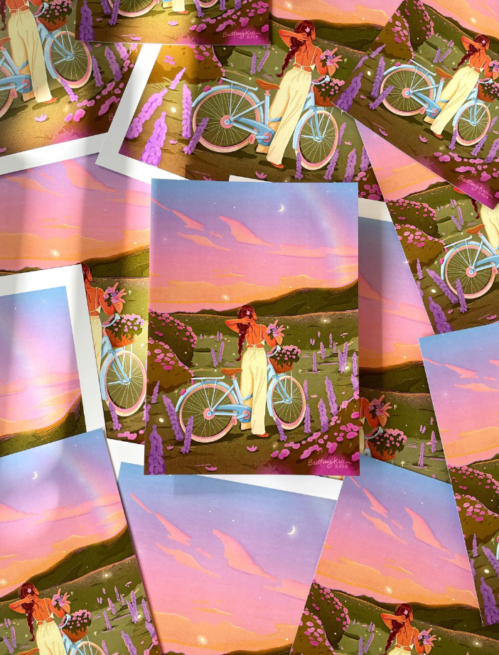 Rainbow Fields Print