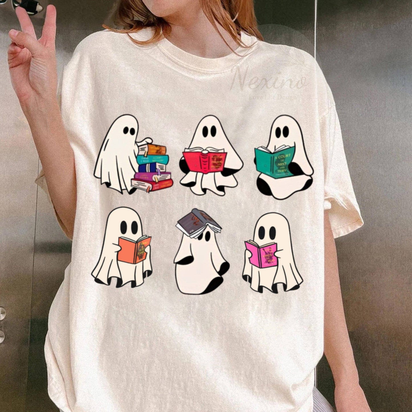 ACOTAR Ghost Reading Shirt