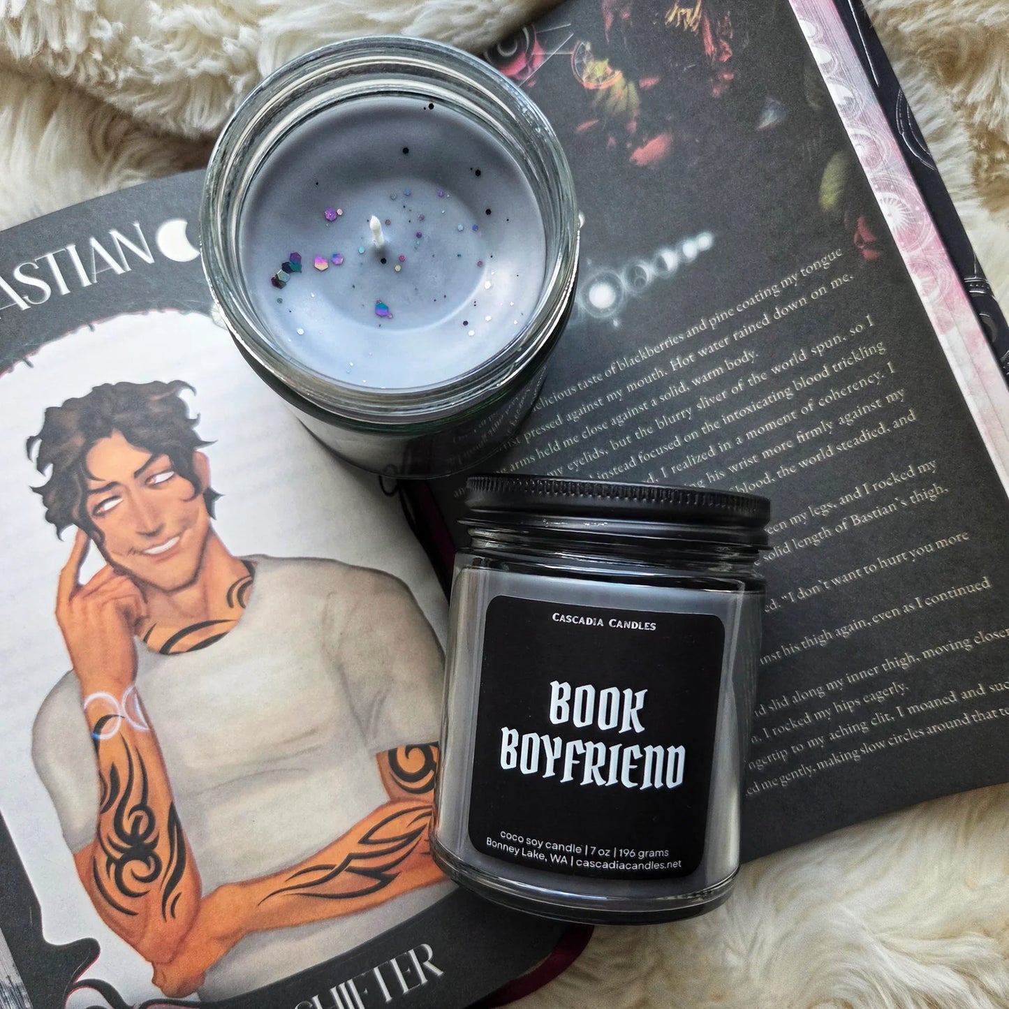 Book Boyfriend Candles