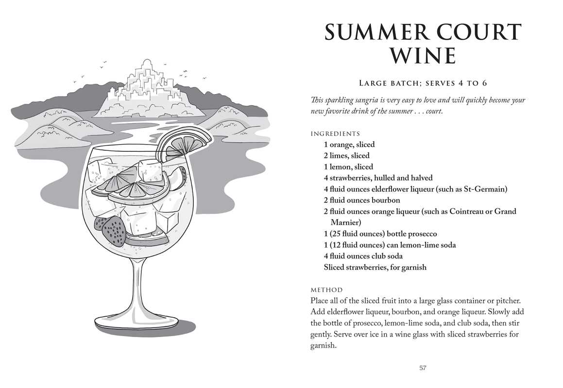 The Unofficial A Court of Thorns and Roses Cocktail Book