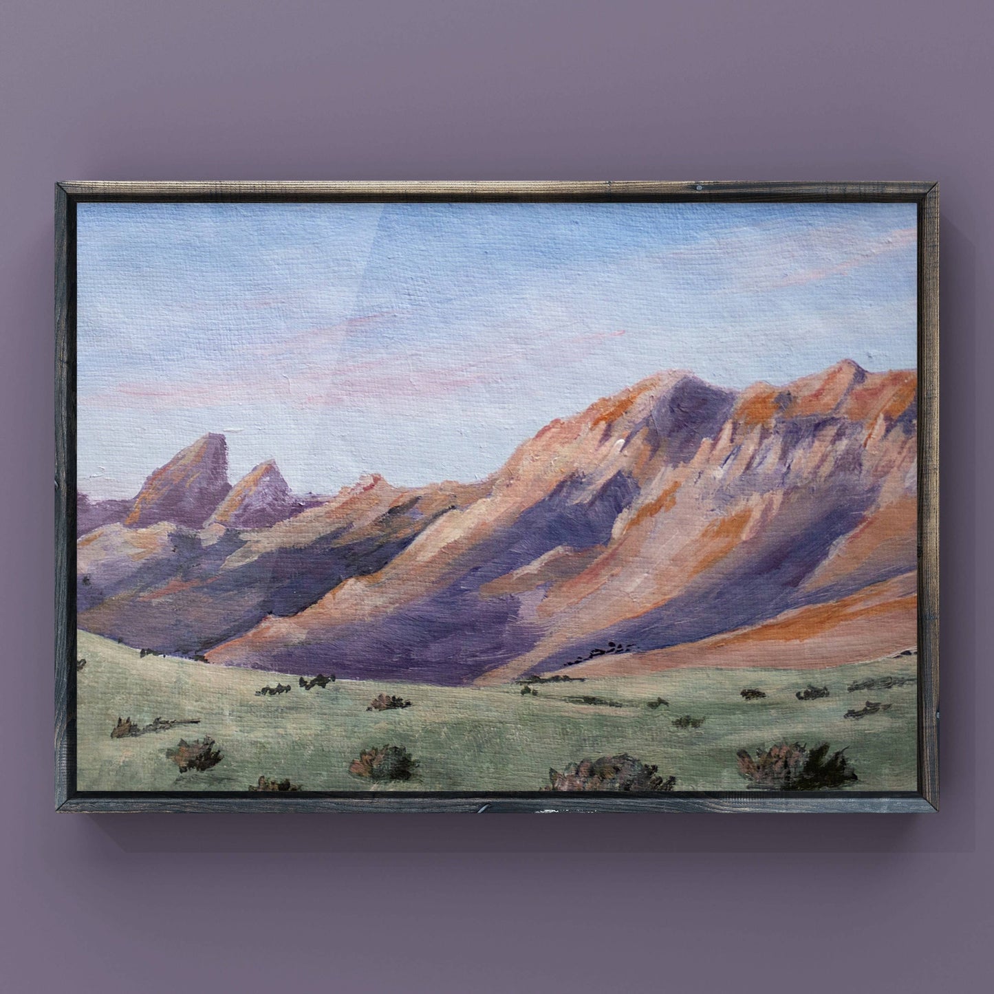 Organ Mountains Sunrise Fine Art Print, New Mexico