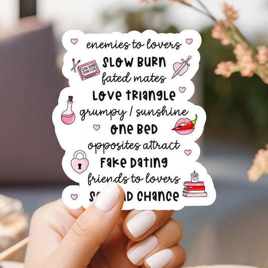 Romance Trope Sticker