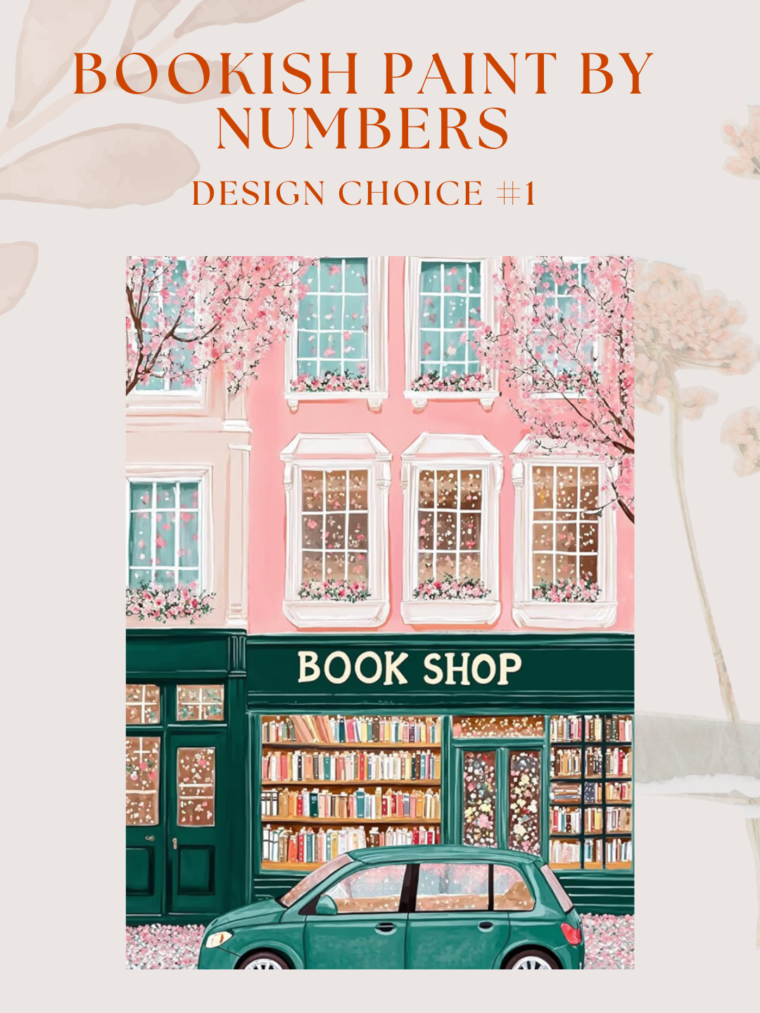 Bookish Paint by Numbers