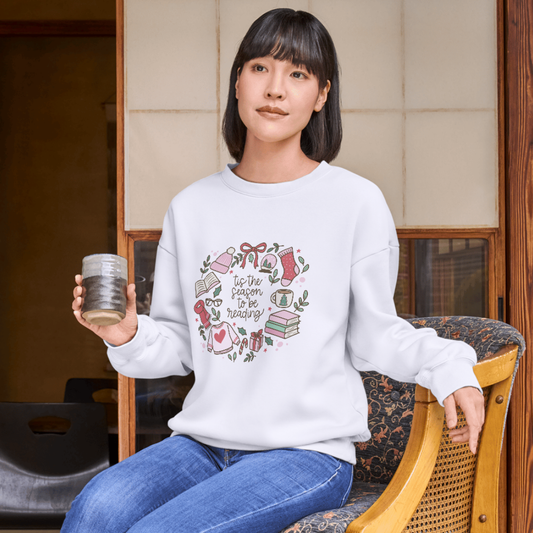 Tis the Season to be Reading Crewneck | December Exclusive