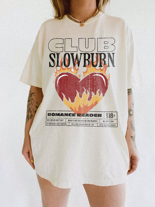 Slow Burn Book Club Shirt