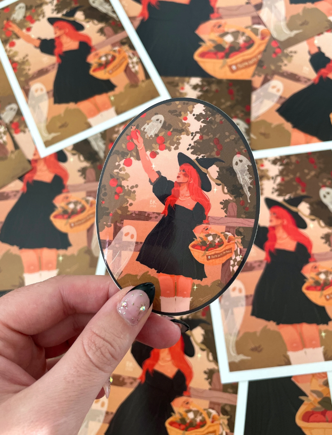 Poison Apple Picking Sticker