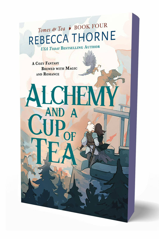 Alchemy and A Cup of Tea - Sprayed Edges (Tea & Tomes #4)