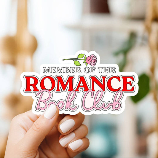Member of the Romance Book Club Sticker