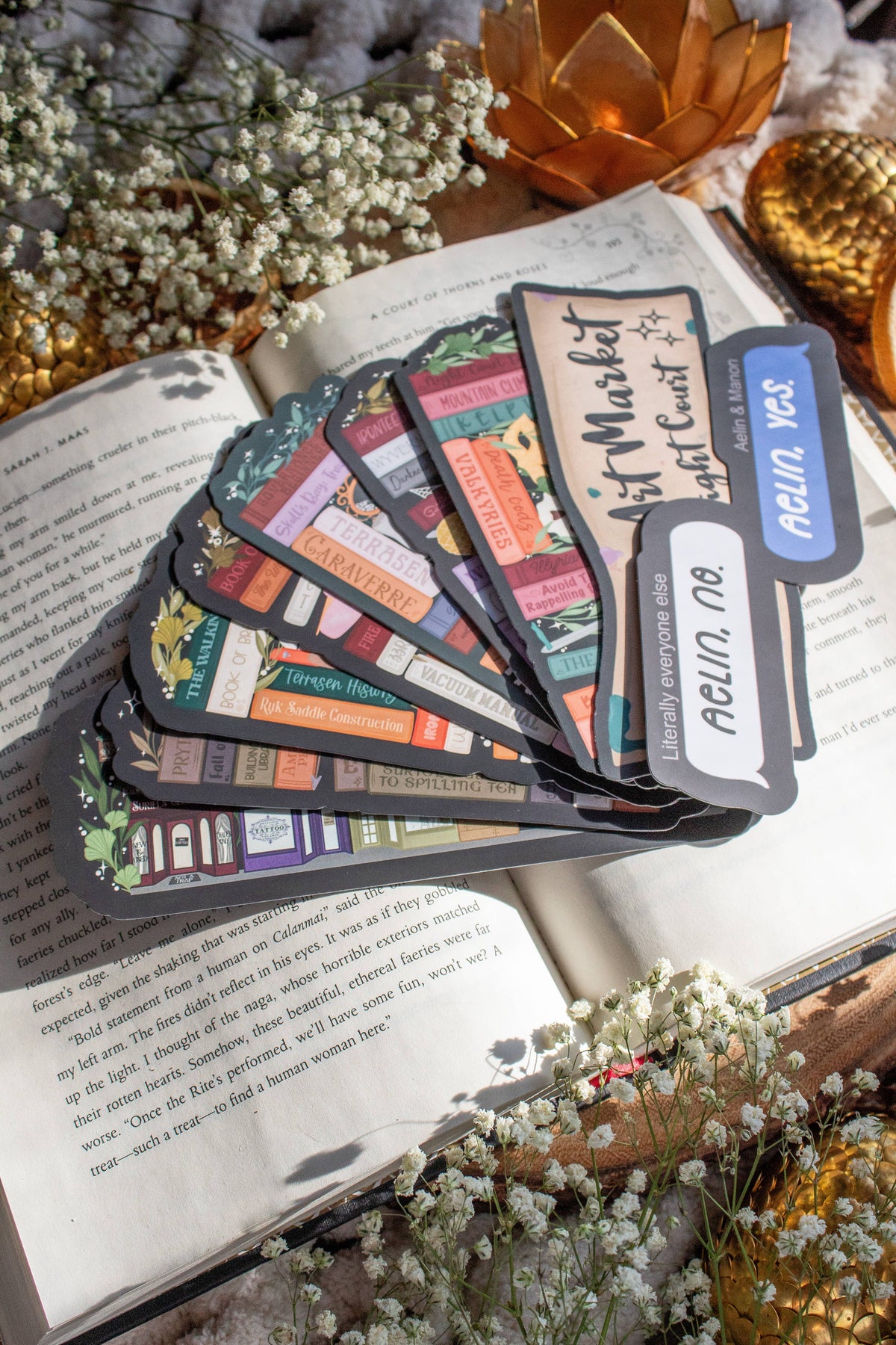Imperfect Die-Cut Mystery Bookmark Bundle | 50 pack
