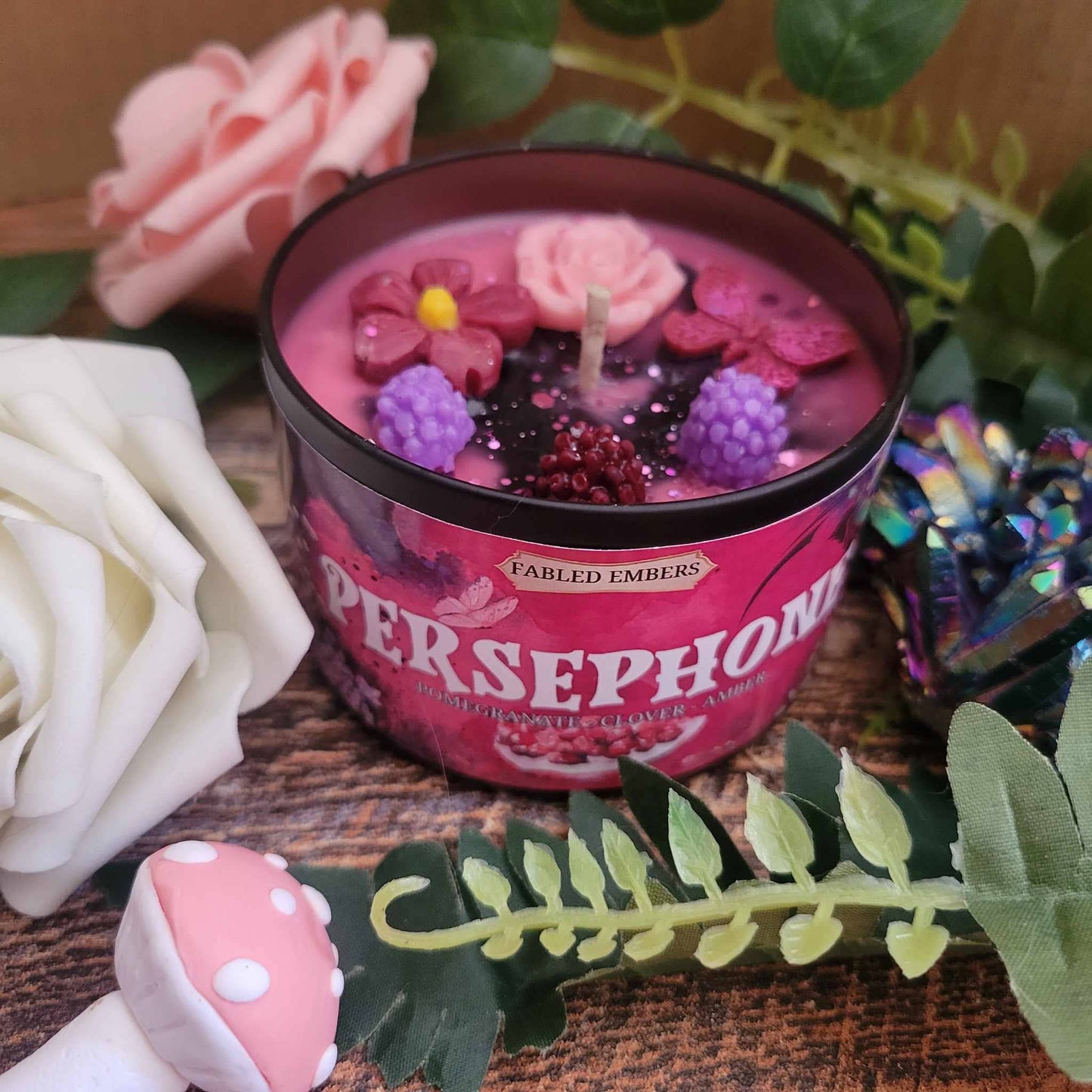 PERSEPHONE Goddess Candle