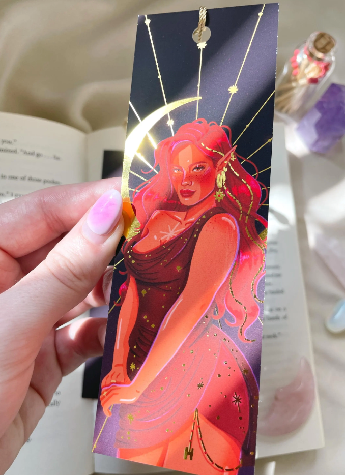 Bryce Gold Foil Bookmark