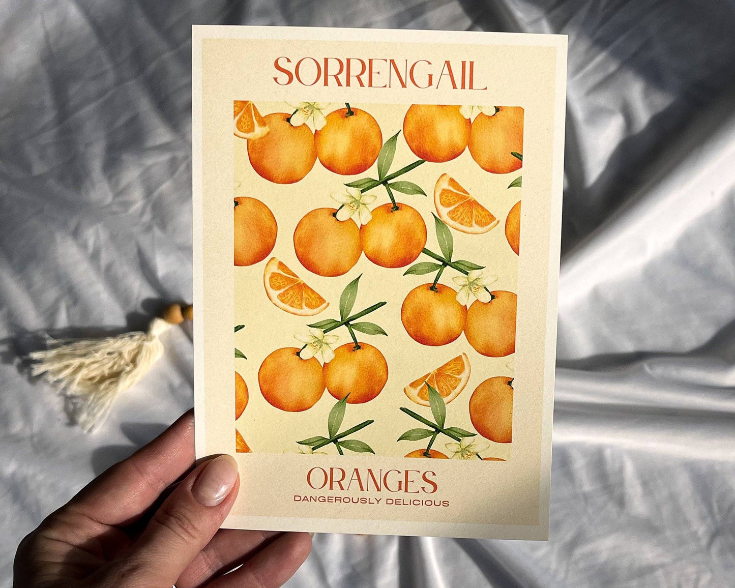 Fourth Wing Violet’s Oranges Print