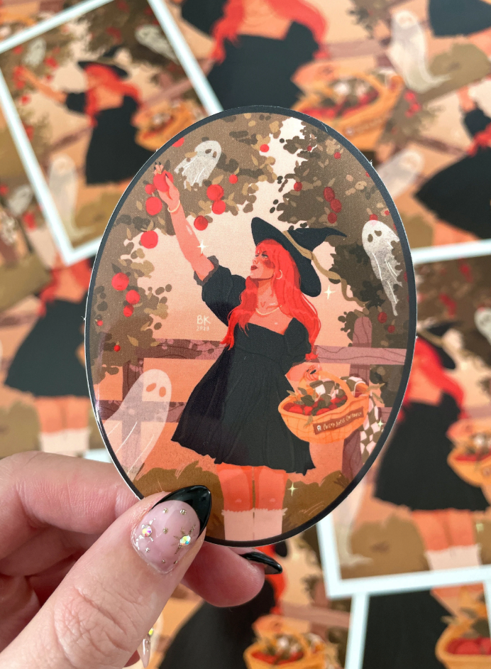 Poison Apple Picking Sticker