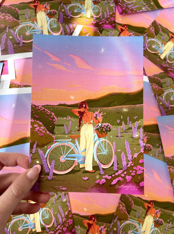 Rainbow Fields Print