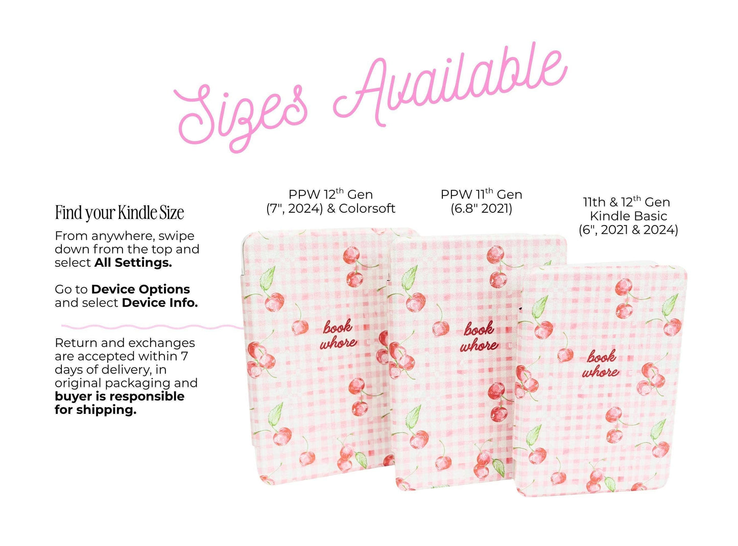 Dark Halloween Kindle Case