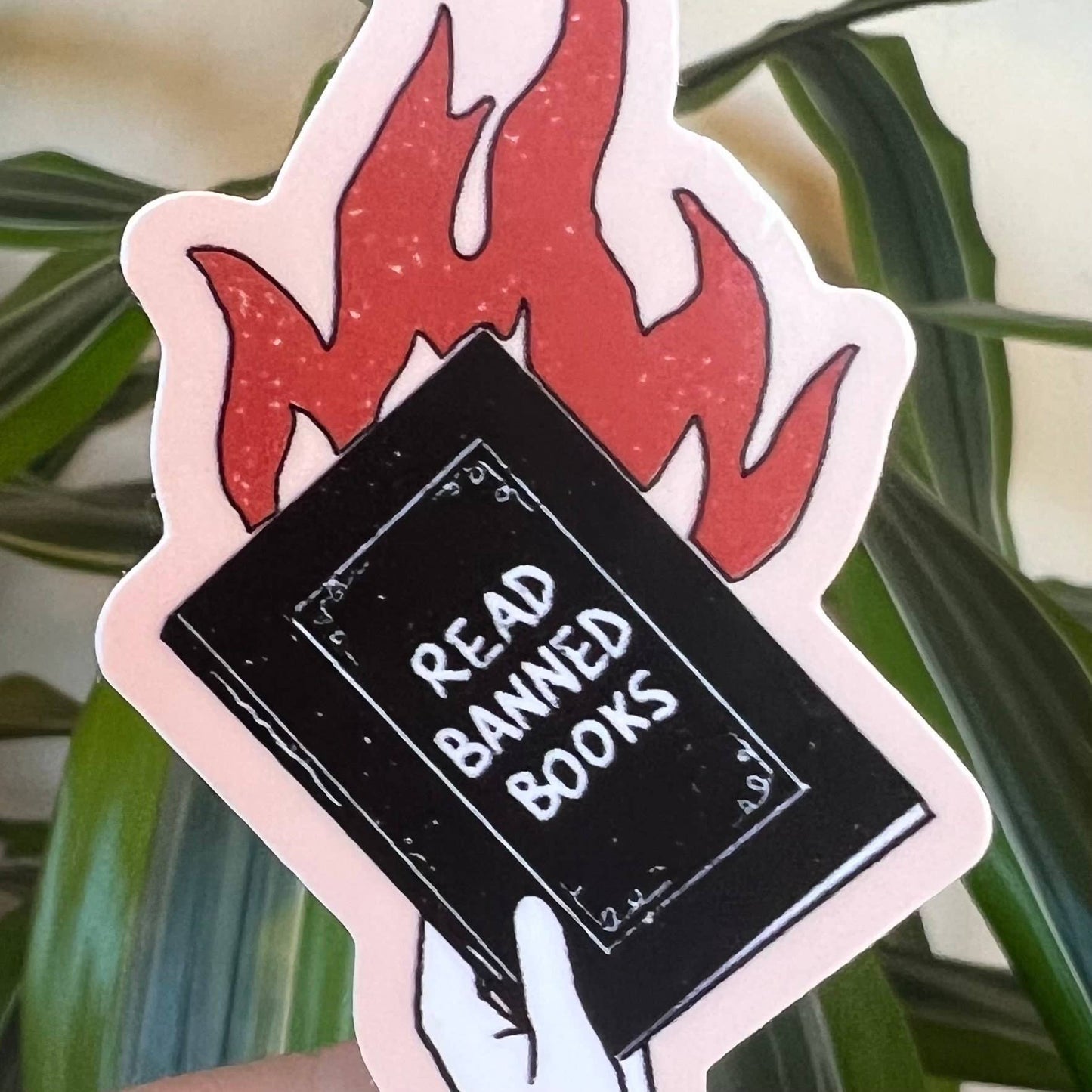 Read Banned Books Sticker