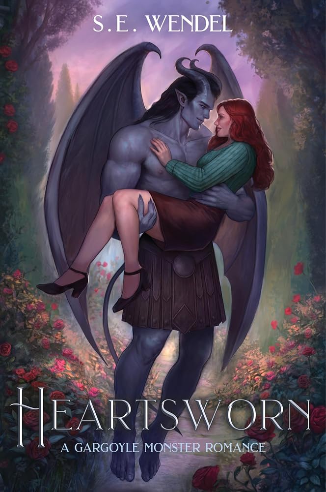 Heartsworn: A Monster Romance Sequel Where a Cursed Gargoyle Awakens and Claims His Fated Mate (War of the Underhill, 2) cover image