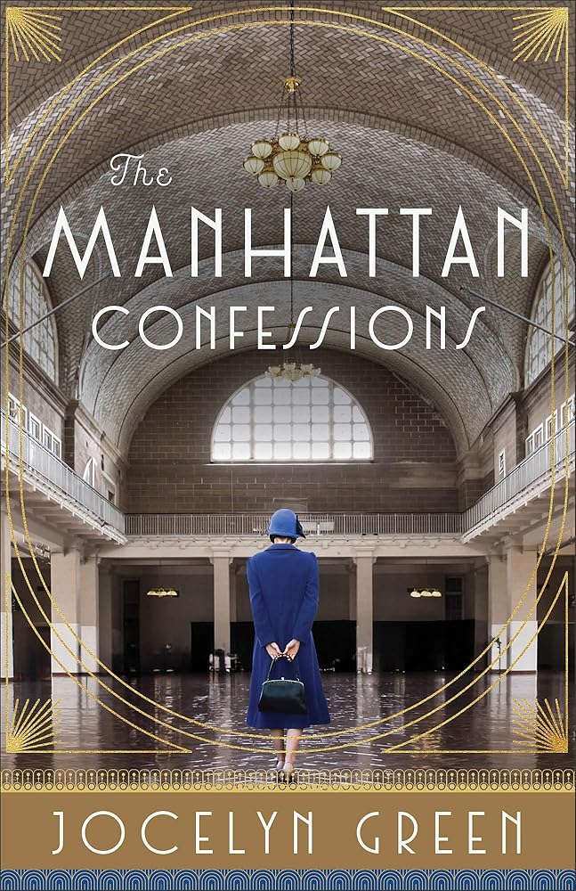The Manhattan Confessions: Christian Historical Fiction About a New York Historical Society Librarian Set in the Roaring Twenties (On Central Park) cover image