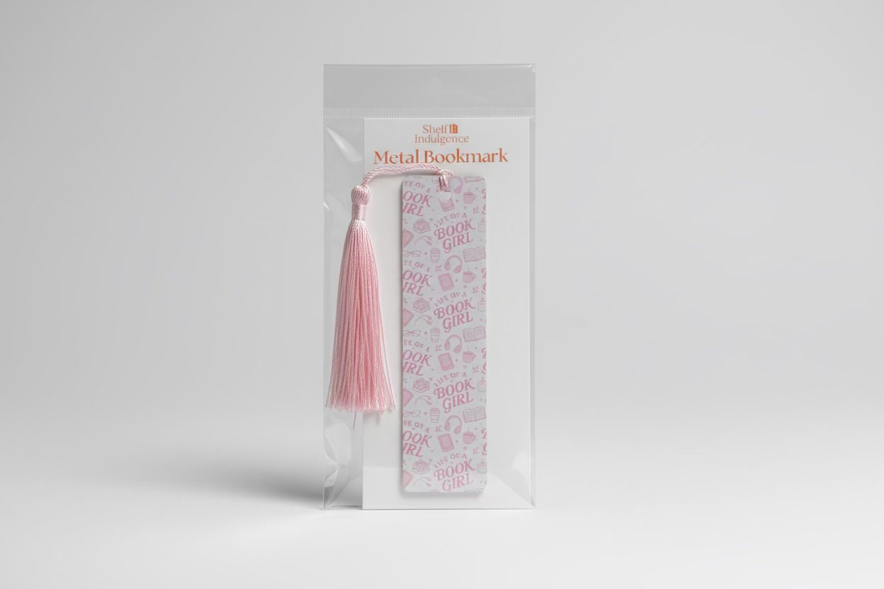 Life of a Book Girl Metal Bookmark