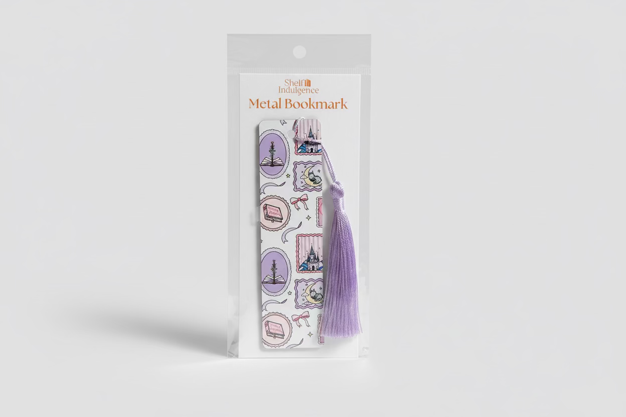 Romantasy Stamp Metal Bookmark