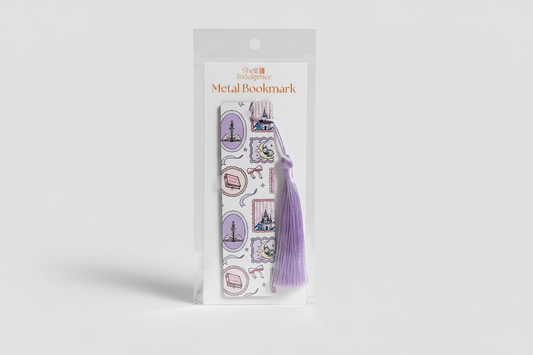 Romantasy Stamp Metal Bookmark