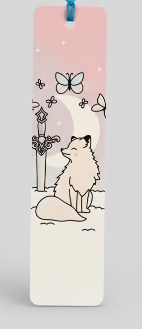 Onyx Quicksilver Inspired Bookmark