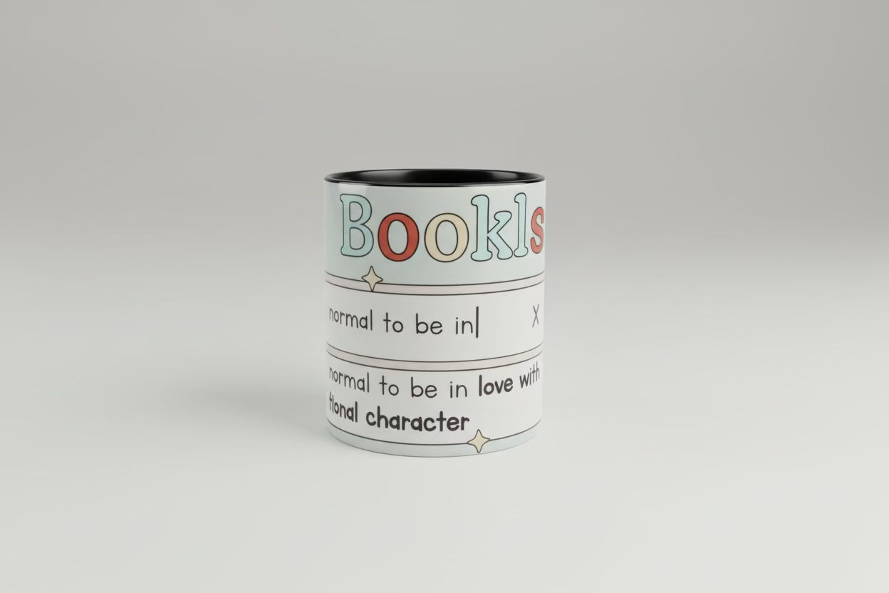 Bookle Is It Normal to Be in Love With.. Mug