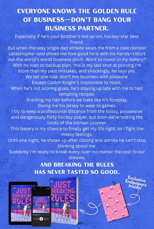 PRE-ORDER | Just Breaking The Rules (Indie Bookstore Exclusive)