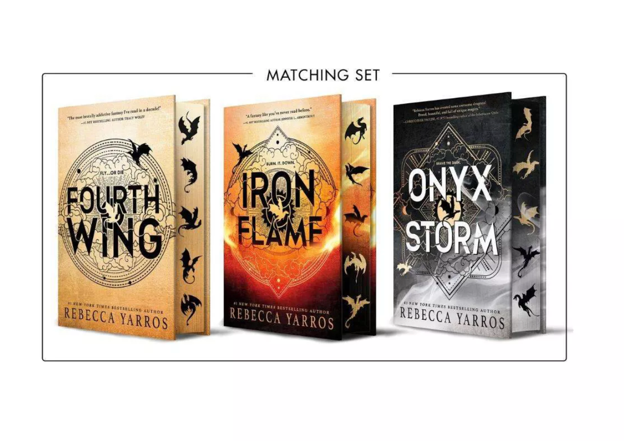 PREORDER Iron Flame (Wing & Claw Edition)
