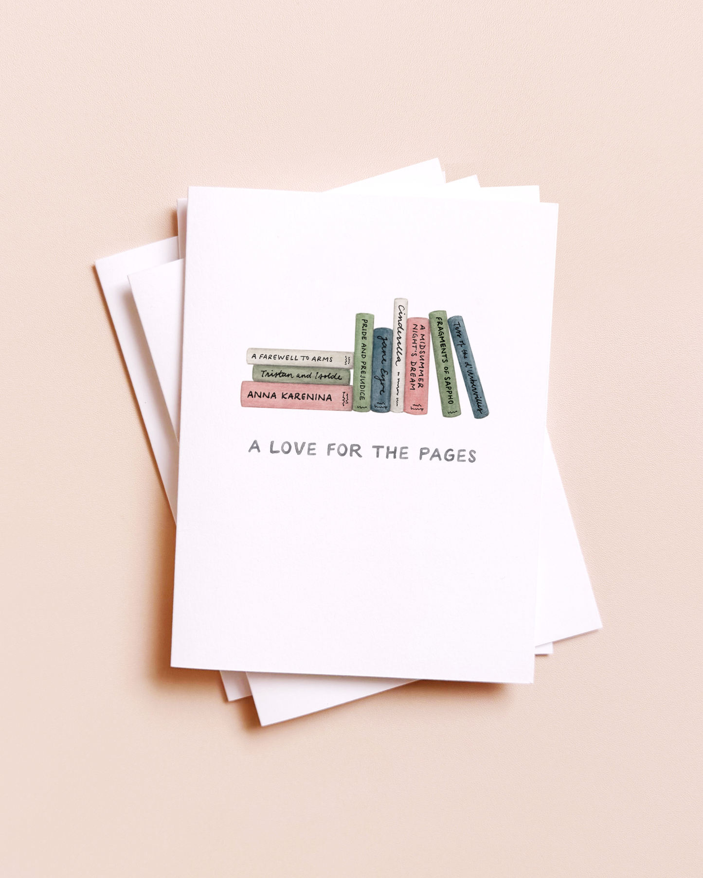 Love For the Pages — Book-Inspired Love / Wedding Card