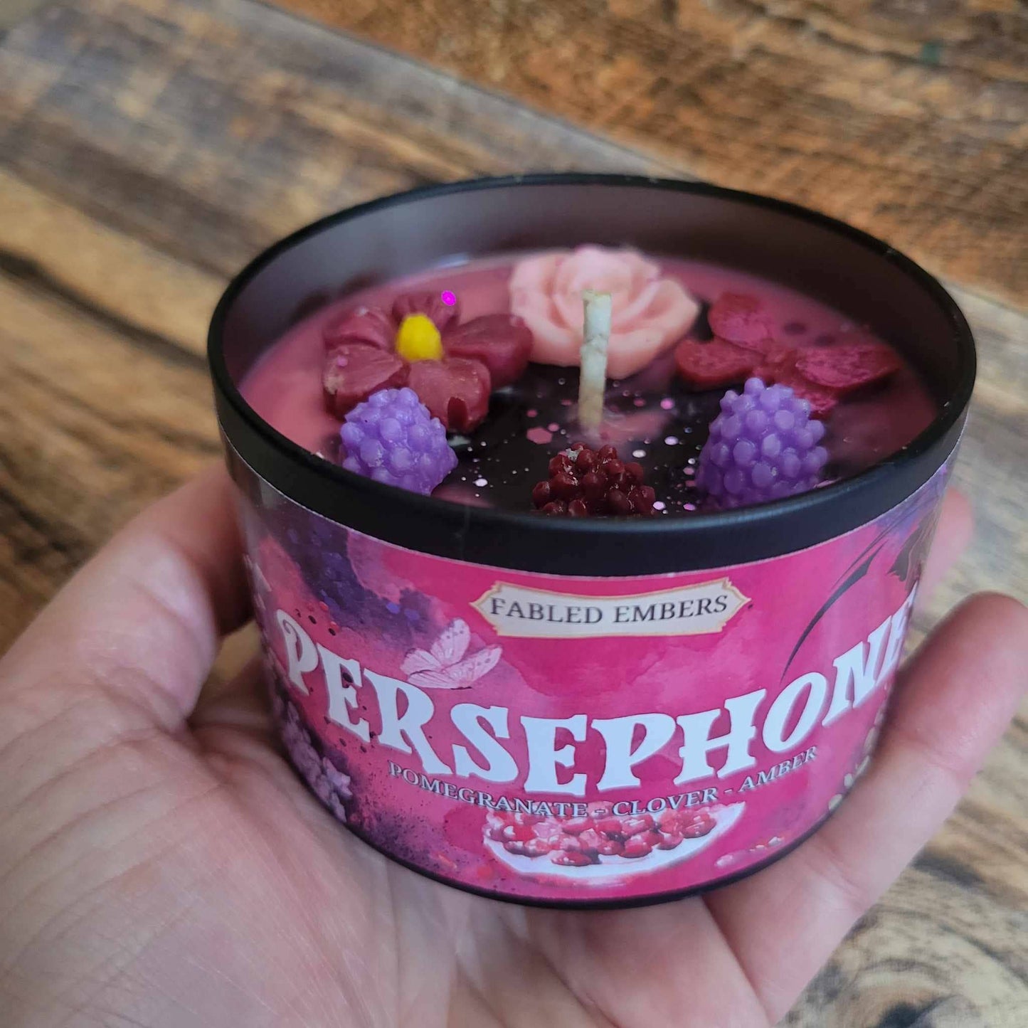 PERSEPHONE Goddess Candle