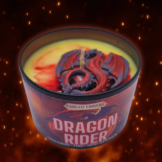 Dragon Rider Candle