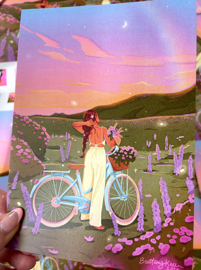 Rainbow Fields Print