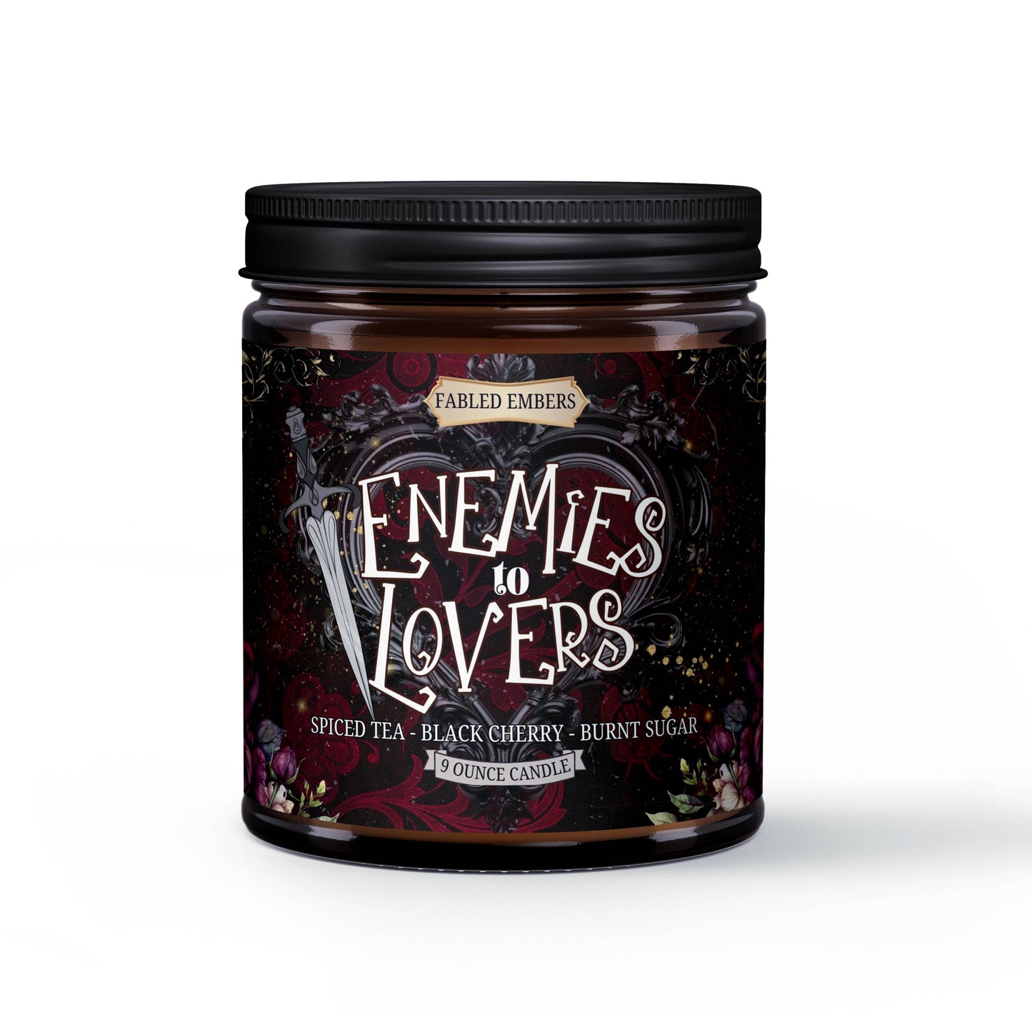 Enemies to Lovers Bookish Candle Coconut Soy