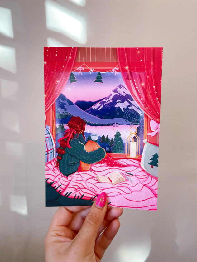 Cozy Cabin Print