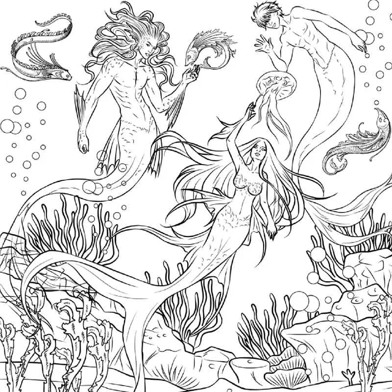 Romantasy Coloring Book Daniela Liberona